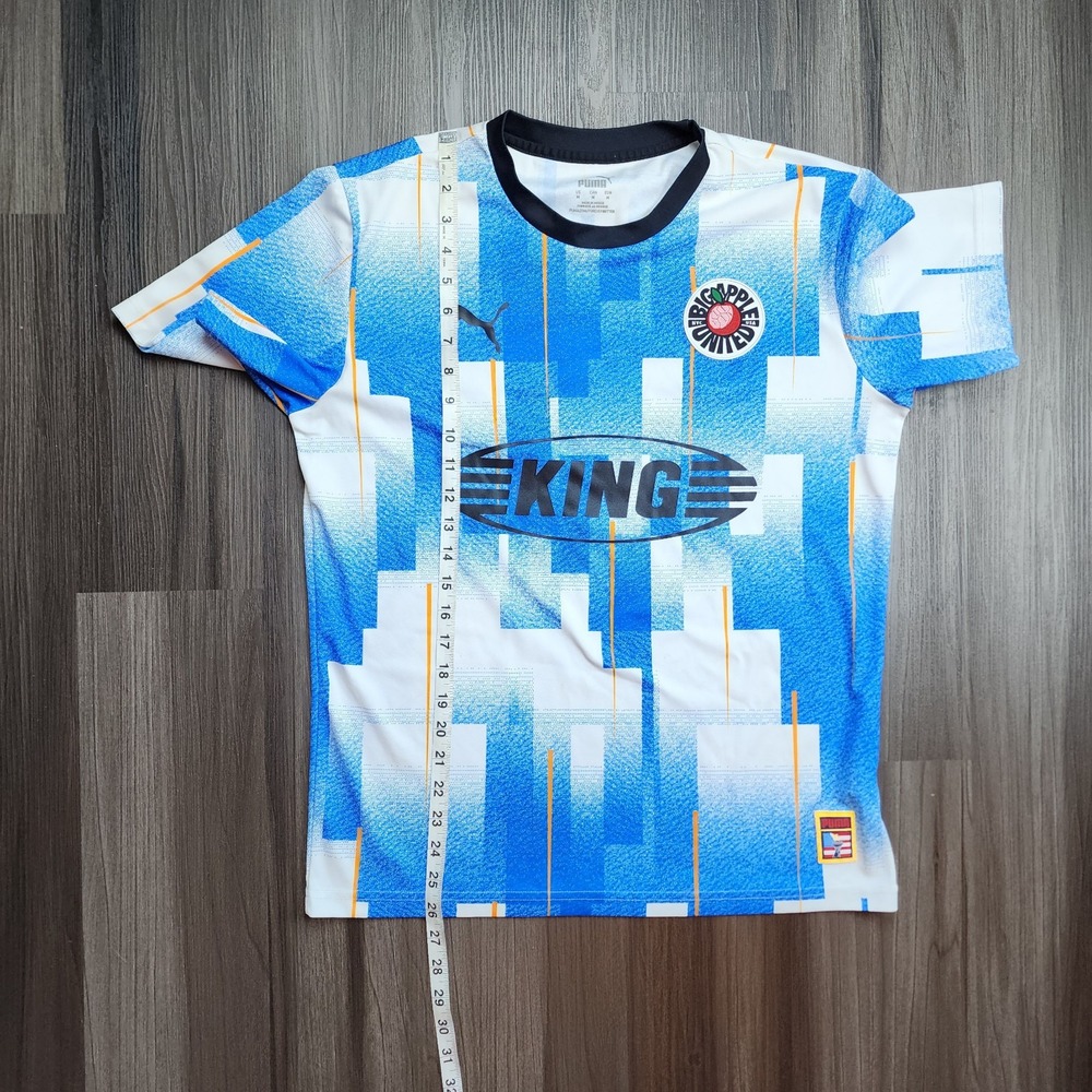 Big Apple United Jersey Football Shirt Multicolor Puma Mens Size Medium #7 - Picture 4 of 5